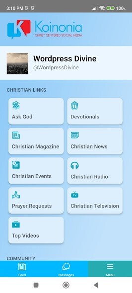 Run android online APK Koinonia Social from MyAndroid or emulate Koinonia Social using MyAndroid Run android online APK Koinonia Social from MyAndroid or emulate Koinonia Social using MyAndroid