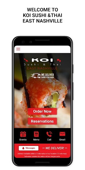 Run android online APK Koi Sushi Thai East from MyAndroid or emulate Koi Sushi Thai East using MyAndroid Run android online APK Koi Sushi Thai East from MyAndroid or emulate Koi Sushi Thai East using MyAndroid