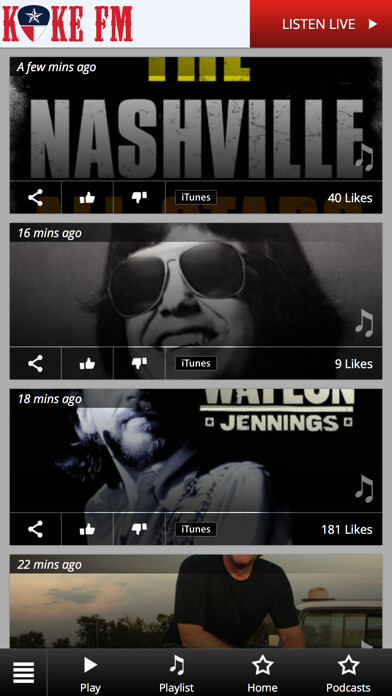 Emulate iPhone app KOKE FM using MyAndroid Emulate iPhone app KOKE FM using MyAndroid