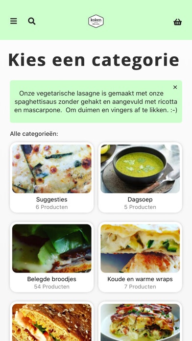Emulate iPhone app Koken - Lekker anders using MyAndroid Emulate iPhone app Koken - Lekker anders using MyAndroid