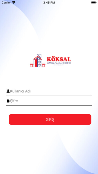 Emulate iPhone app Koksal Yapi using MyAndroid
