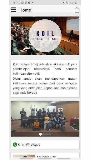 Run android online APK Kolam Ilmu from MyAndroid or emulate Kolam Ilmu using MyAndroid