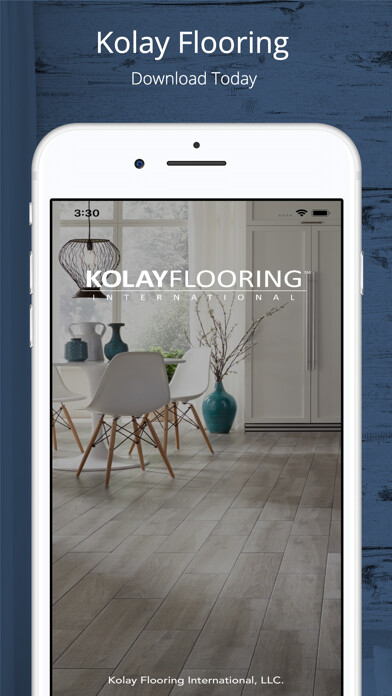 Emulate iPhone app Kolay Flooring using MyAndroid