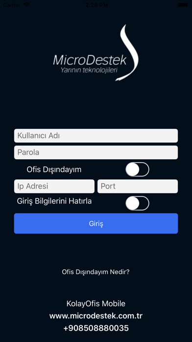 Run android online APK KolayOfisMobile from MyAndroid or emulate KolayOfisMobile using MyAndroid