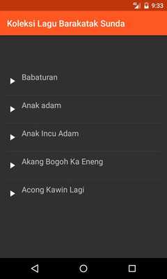 Emulate Android APK Koleksi Lagu Barakatak Sunda Emulate Android APK Koleksi Lagu Barakatak Sunda