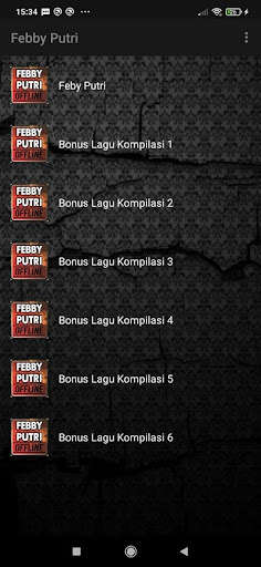 Run android online APK Koleksi Lagu FEBBY PUTRI Offline from MyAndroid or emulate Koleksi Lagu FEBBY PUTRI Offline using MyAndroid
