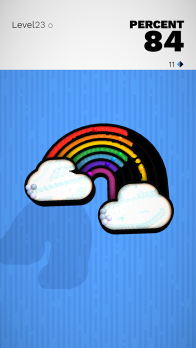 Emulate iPhone app Kolor it using MyAndroid