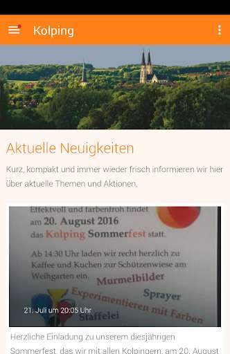 Run android online APK Kolpingsfamilie Billerbeck from MyAndroid or emulate Kolpingsfamilie Billerbeck using MyAndroid Run android online APK Kolpingsfamilie Billerbeck from MyAndroid or emulate Kolpingsfamilie Billerbeck using MyAndroid