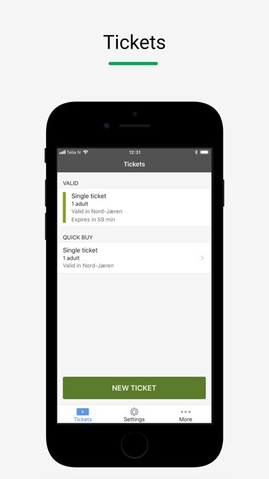 Emulate Android APK Kolumbus Billett