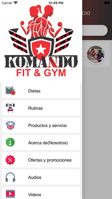 Emulate iPhone app Komando Fit & Gym using MyAndroid Emulate iPhone app Komando Fit & Gym using MyAndroid