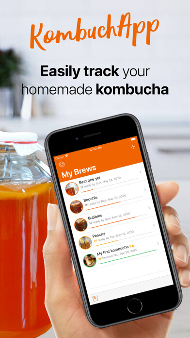 Emulate iPhone app KombuchApp – Kombucha Tracker using MyAndroid Emulate iPhone app KombuchApp – Kombucha Tracker using MyAndroid