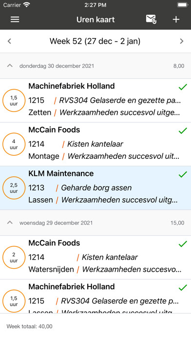 Emulate iPhone app Komdex Urenregistratie using MyAndroid Emulate iPhone app Komdex Urenregistratie using MyAndroid