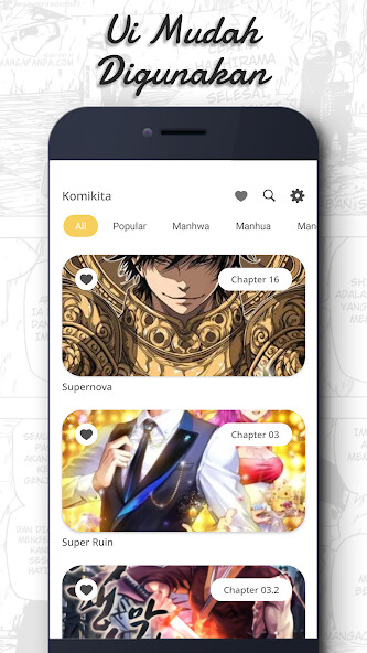 Run android online APK Komikita - Komik Indonesia from MyAndroid or emulate Komikita - Komik Indonesia using MyAndroid