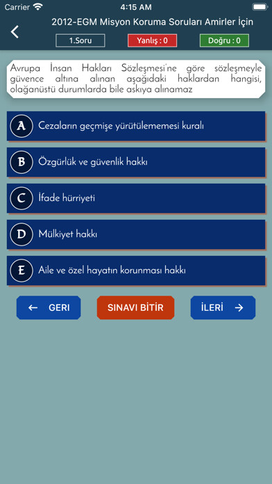 Emulate iPhone app Komiserlik ve Misyon S?nav? 21 using MyAndroid Emulate iPhone app Komiserlik ve Misyon S?nav? 21 using MyAndroid