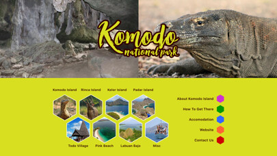 Emulate iPhone app Komodo National Park using MyAndroid