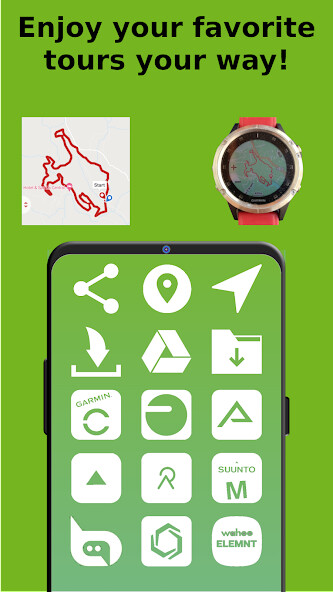 Run android online APK Komoot to GPX from MyAndroid or emulate Komoot to GPX using MyAndroid