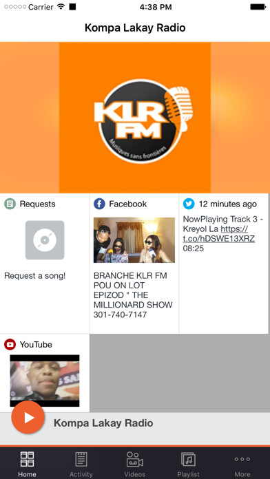 Emulate iPhone app Kompa Lakay Radio using MyAndroid Emulate iPhone app Kompa Lakay Radio using MyAndroid