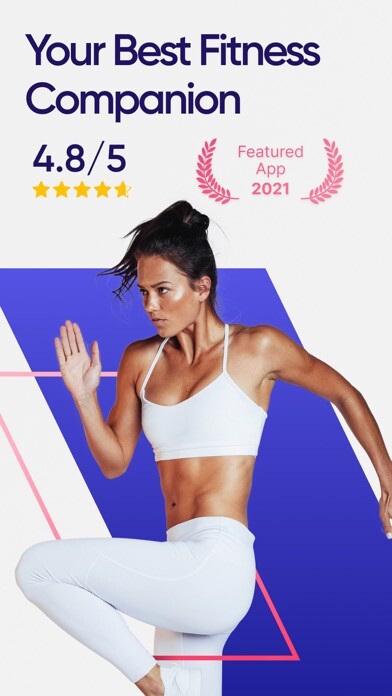 Emulate iPhone app Kompanion: At Home Workouts using MyAndroid