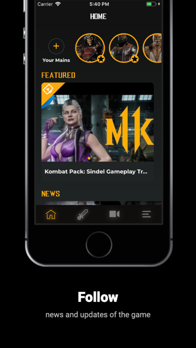 Emulate iPhone app Kompanion for MK11 using MyAndroid
