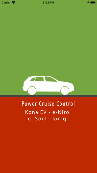 Emulate iPhone app Kona - Power Cruise Control® using MyAndroid