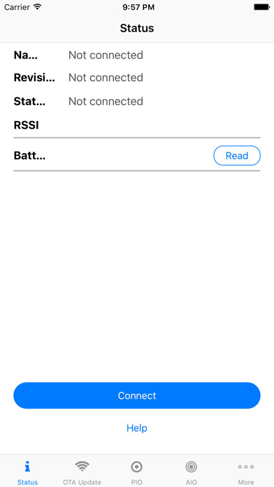Emulate iPhone app konashi inspector using MyAndroid Emulate iPhone app konashi inspector using MyAndroid