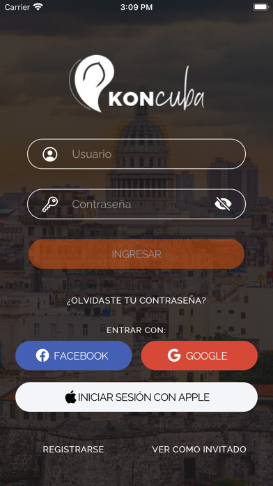 Emulate iPhone app Koncuba using MyAndroid