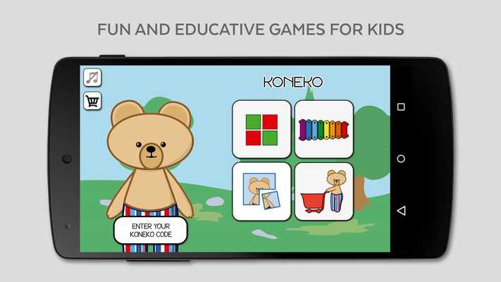 Emulate Android APK Koneko Games for Kids