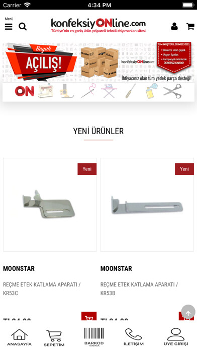 Run android online APK konfeksiyONline from MyAndroid or emulate konfeksiyONline using MyAndroid