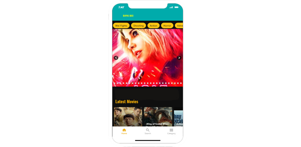 Run android online APK Kong Rei App Movie from MyAndroid or emulate Kong Rei App Movie using MyAndroid