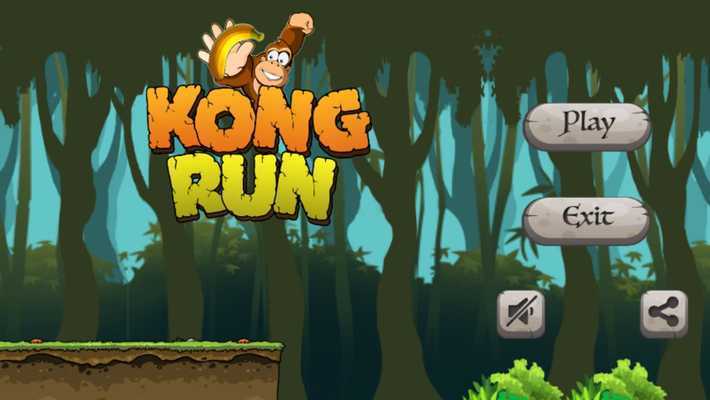Emulate Android APK Kong Run In Jungle