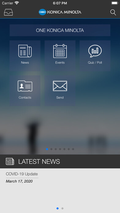 Emulate iPhone app Konica Minolta Sales App using MyAndroid Emulate iPhone app Konica Minolta Sales App using MyAndroid