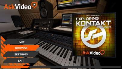 Emulate iPhone app Kontakt Exploring Course using MyAndroid