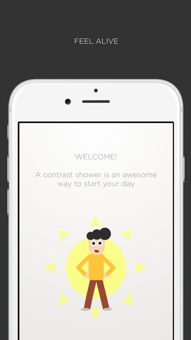 Emulate iPhone app Kontrast - Therapy using MyAndroid