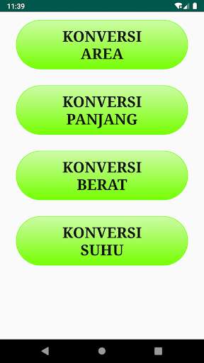 Run android online APK Konverter (Luas, Panjang, Suhu dan Berat) from MyAndroid or emulate Konverter (Luas, Panjang, Suhu dan Berat) using MyAndroid Run android online APK Konverter (Luas, Panjang, Suhu dan Berat) from MyAndroid or emulate Konverter (Luas, Panjang, Suhu dan Berat) using MyAndroid