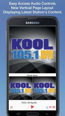 Emulate Android APK KOOL 105 Big Hits Emulate Android APK KOOL 105 Big Hits