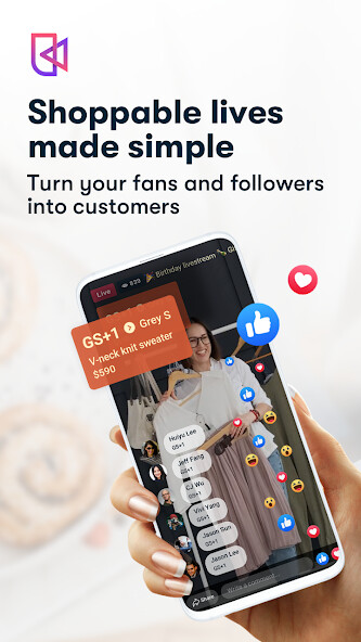 Run android online APK koo.live - Shoppable facebook livestreams from MyAndroid or emulate koo.live - Shoppable facebook livestreams using MyAndroid