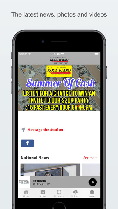 Emulate iPhone app Kool Radio using MyAndroid Emulate iPhone app Kool Radio using MyAndroid