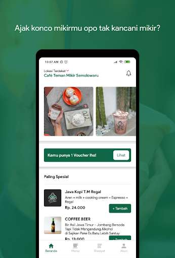 Run android online APK Kopi Teman Mikir from MyAndroid or emulate Kopi Teman Mikir using MyAndroid