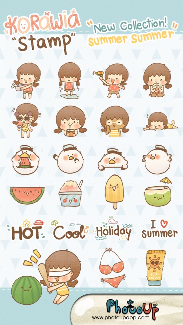 Emulate iPhone app Korawia Stamp by PhotoUp - Cute Stamps Frame Filter photo decoration app using MyAndroid Emulate iPhone app Korawia Stamp by PhotoUp - Cute Stamps Frame Filter photo decoration app using MyAndroid