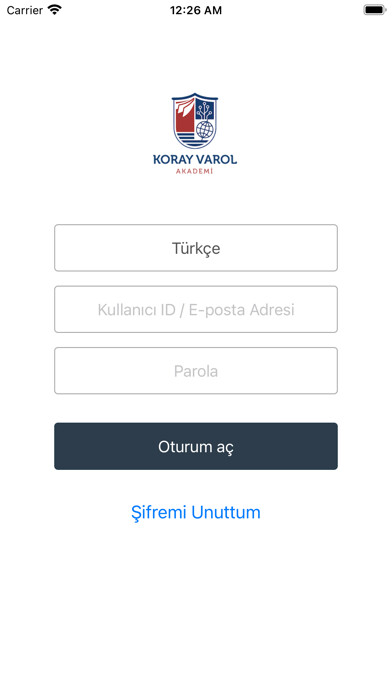 Emulate iPhone app Koray Varol Akademi using MyAndroid
