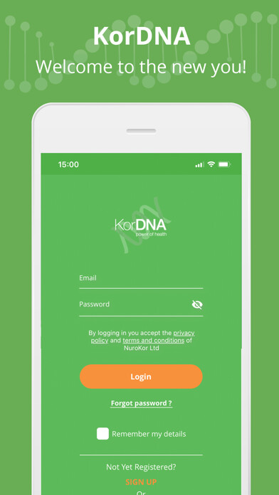 Emulate iPhone app KorDNA by NuroKor using MyAndroid Emulate iPhone app KorDNA by NuroKor using MyAndroid