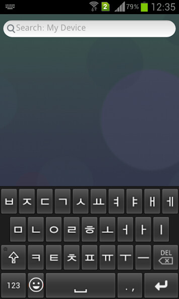 Run android online APK Korean Emoji Keyboard from MyAndroid or emulate Korean Emoji Keyboard using MyAndroid