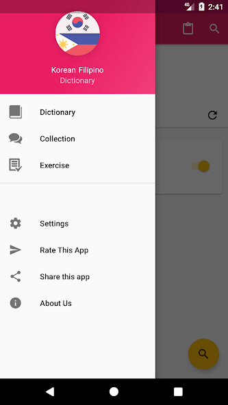 Emulate Android APK Korean Filipino Dictionary Emulate Android APK Korean Filipino Dictionary