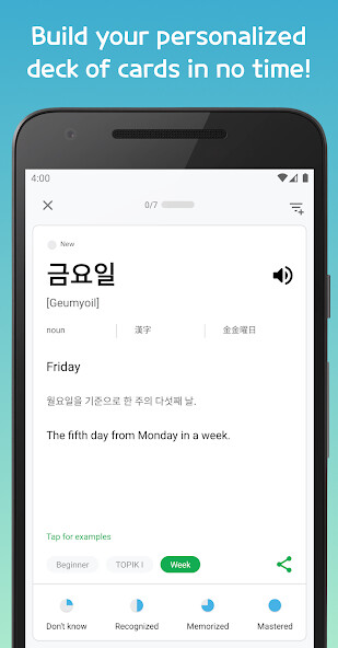 Run android online APK Korean Flashcards  Vocabulary Builder from MyAndroid or emulate Korean Flashcards  Vocabulary Builder using MyAndroid
