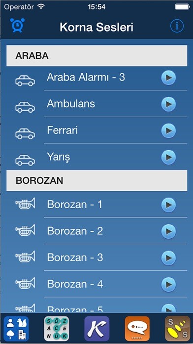 Emulate iPhone app Korna Sesleri using MyAndroid Emulate iPhone app Korna Sesleri using MyAndroid