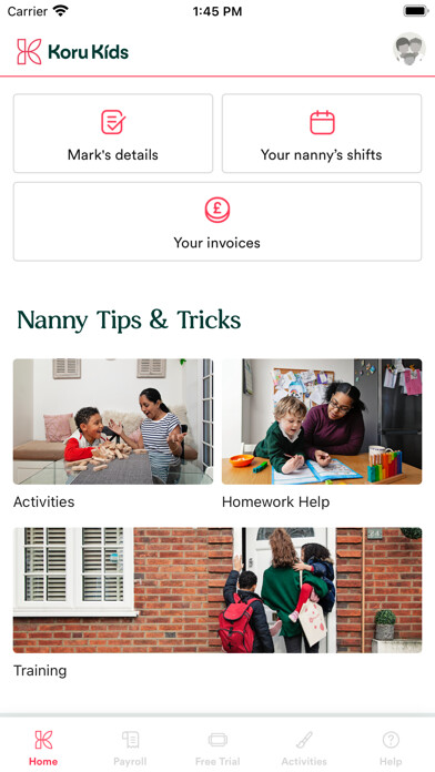 Emulate iPhone app Koru Kids: Part-time Nannies using MyAndroid Emulate iPhone app Koru Kids: Part-time Nannies using MyAndroid