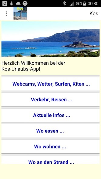 Run android online APK Kos App für den Urlaub from MyAndroid or emulate Kos App für den Urlaub using MyAndroid Run android online APK Kos App für den Urlaub from MyAndroid or emulate Kos App für den Urlaub using MyAndroid