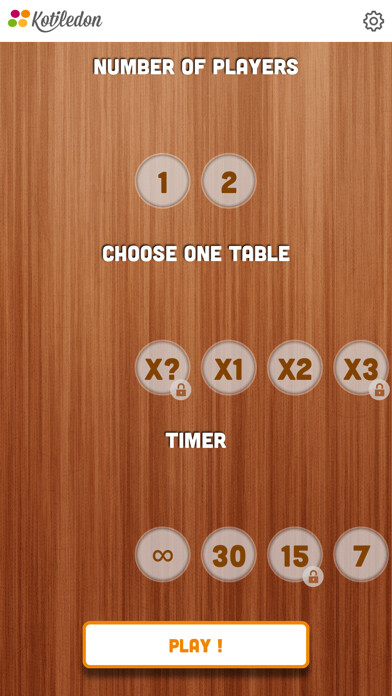 Emulate iPhone app Kotiledon - multiplications using MyAndroid Emulate iPhone app Kotiledon - multiplications using MyAndroid