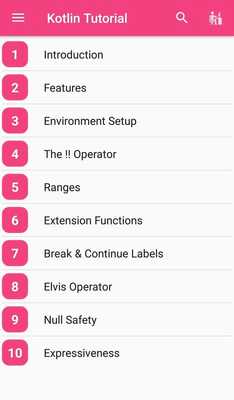 Emulate Android APK Kotlin Learning Point