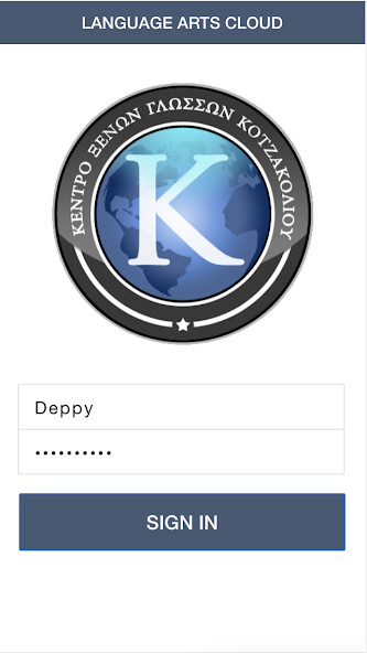 Run android online APK Kotzakoliou Language Arts Cloud from MyAndroid or emulate Kotzakoliou Language Arts Cloud using MyAndroid
